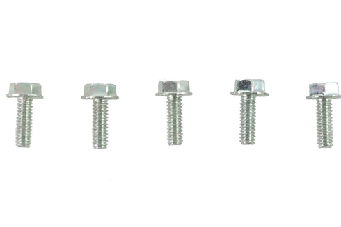 V-Twin Zinc Hex Flange Screws 1/4 inch-20 x 3/4 inch - 73-0051