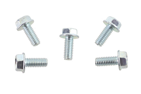 V-Twin Zinc Hex Flange Screws 5/16 inch-18 x 5/8 inch - 73-0065