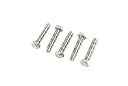 V-Twin Zinc Hex Cap Bolts 5/16 inch18 x 2-1/2 inch - 73-0071
