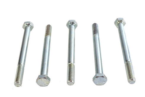 V-Twin Zinc Hex Cap Bolts 5/16 inch-18 x 3-3/4 inch - 73-0076