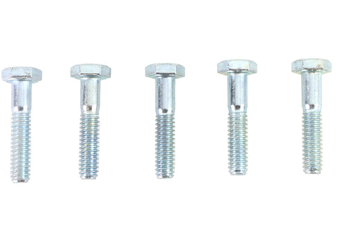 V-Twin Zinc Hex Cap Bolts 7/16 inch-14 x 1 inch - 73-0086