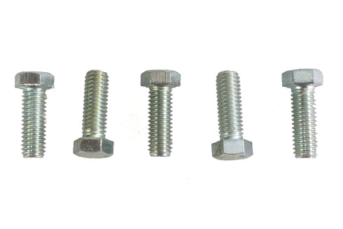 V-Twin Zinc Hex Cap Bolts 7/16 inch-14 x 1-1/4 inch - 73-0087