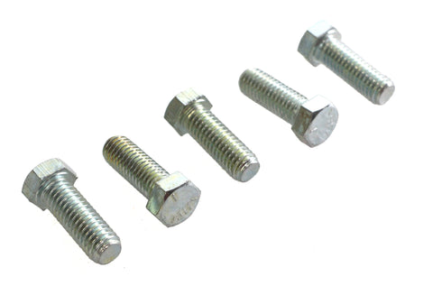 V-Twin Zinc Hex Cap Bolts 7/16 inch-14 x 1-1/4 inch - 73-0087