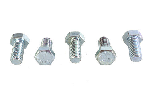 V-Twin Zinc Hex Cap Bolts 1/2 inch-13 x 1 inch - 73-0090