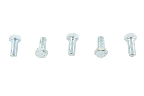 V-Twin Zinc Hex Cap Bolts 5/16 inch-24 x 3/4 inch - 73-0107