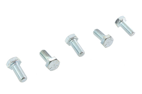V-Twin Zinc Hex Cap Bolts 5/16 inch-24 x 3/4 inch - 73-0107