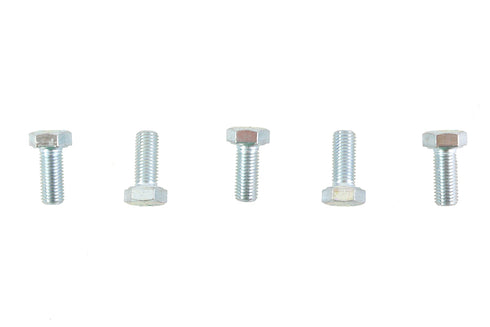V-Twin Zinc Hex Cap Bolts 5/16 inch-24 x 3/4 inch - 73-0107