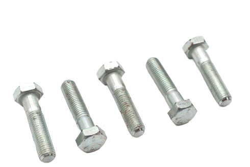 V-Twin Zinc Hex Cap Bolts 5/16 inch-24 x 1-3/8 inch - 73-0108