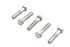 V-Twin Zinc Hex Cap Bolts 5/16 inch-24 x 1-3/8 inch - 73-0108