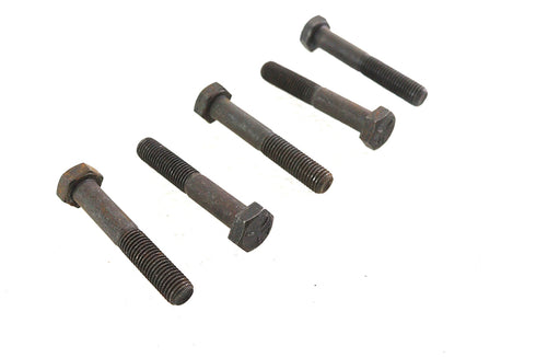 V-Twin Black Hex Cap Bolts 5/16 inch-24 x 1-7/8 inch - 73-0109
