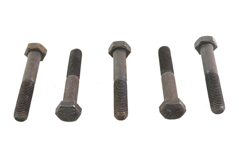 V-Twin Black Hex Cap Bolts 5/16 inch-24 x 1-7/8 inch - 73-0109