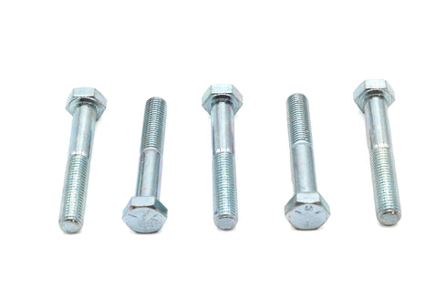 V-Twin Zinc Hex Cap Bolts 5/16 inch-24 x 2 inch - 73-0110