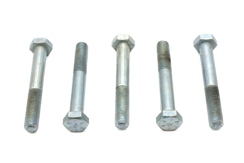 V-Twin Zinc Hex Cap Bolts 5/16 inch-24 x 2-1/4 inch - 73-0111