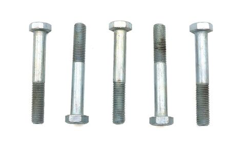 V-Twin Zinc Hex Cap Bolts 5/16 inch-24 x 2-1/4 inch - 73-0111