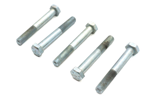V-Twin Zinc Hex Cap Bolts 5/16 inch-24 x 2-1/4 inch - 73-0111