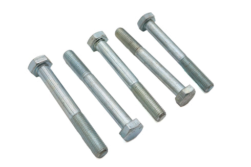 V-Twin Zinc Hex Cap Bolts 5/16 inch-24 x 2-1/2 inch - 73-0112