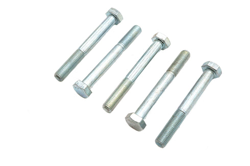 V-Twin Zinc Hex Cap Bolts 5/16 inch-24 x 2-1/2 inch - 73-0112