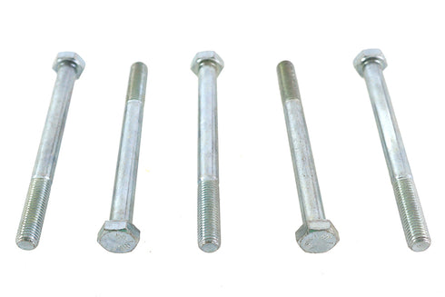 V-Twin Zinc Hex Cap Bolts 5/16 inch-24 x 3-1/2 inch - 73-0116