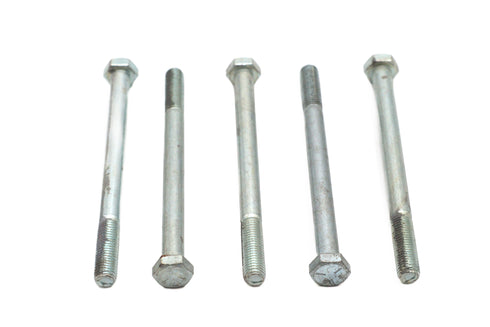 V-Twin Zinc Hex Cap Bolts 5/16 inch-24 x 4 inch - 73-0118