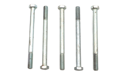 V-Twin Zinc Hex Cap Bolts 5/16 inch-24 x 4 inch - 73-0118