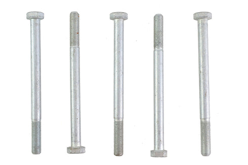 V-Twin Zinc Hex Cap Bolts 5/16 inch-24 x 4-1/4 inch - 73-0119