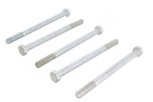 V-Twin Zinc Hex Cap Bolts 5/16 inch-24 x 4-1/4 inch - 73-0119