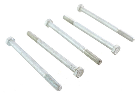 V-Twin Zinc Hex Cap Bolts 5/16 inch-24 x 4-1/4 inch - 73-0119