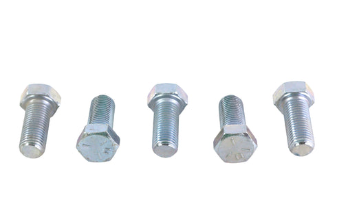 V-Twin Zinc Hex Cap Bolts 7/16 inch-20 x 1 inch - 73-0132