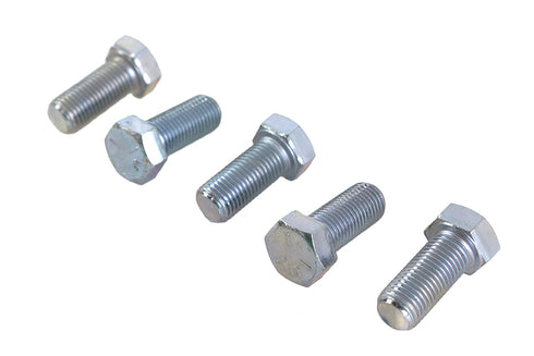 V-Twin Zinc Hex Cap Bolts 7/16 inch-20 x 1 inch - 73-0132