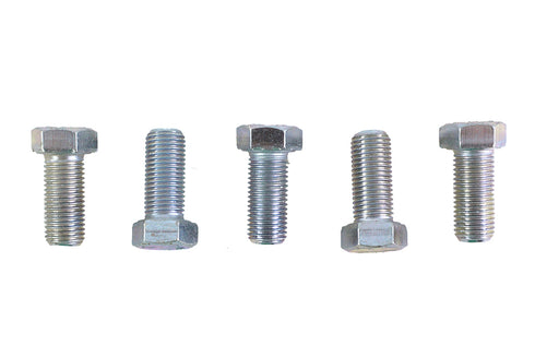 V-Twin Zinc Hex Cap Bolts 7/16 inch-20 x 1 inch - 73-0132