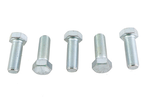 V-Twin Zinc Hex Cap Bolts 7/16 inch-20 x 1-1/4 inch - 73-0133