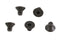 V-Twin Allen Flat Head Screws Black 1/4 inch-20 x 3/8 inch - 73-0150
