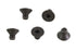 V-Twin Allen Flat Head Screws Black 1/4 inch-20 x 3/8 inch - 73-0150