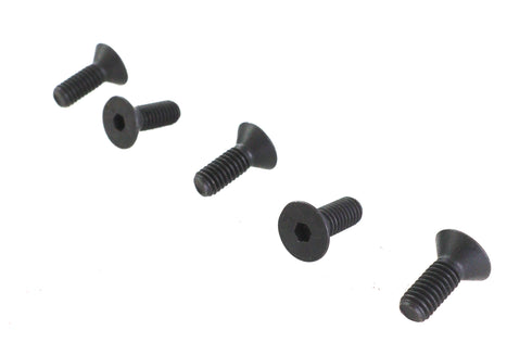 V-Twin Allen Flat Head Screws Black 5/16 inch-18 x 5/8 inch - 73-0151