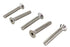 V-Twin Allen Flat Head Screws Stainless Steel 3/8 inch-16 x 2-1/2 i - 73-0166