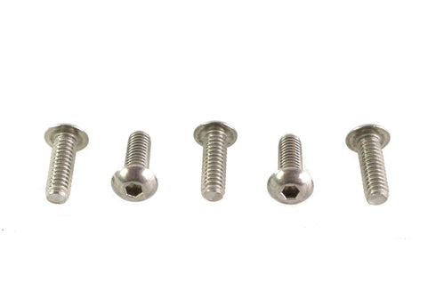 Colony Allen Button Head Screws Stainless Steel 8-32 inch X 1/2 inc - 73-0168