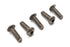 Colony Allen Button Head Screws Stainless Steel 10-24 inch X 5/8 in - 73-0170