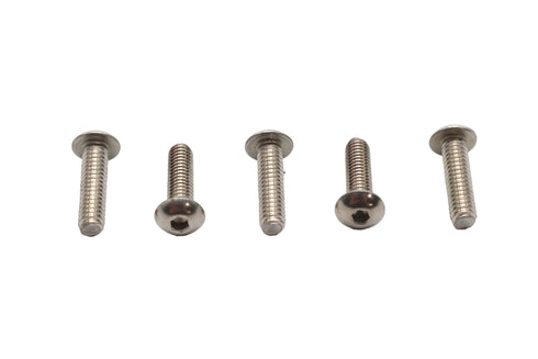 Colony Allen Button Head Screws Stainless Steel 1/4-20 X 7/8 inch - 73-0172