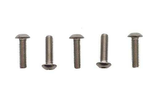 Colony Allen Button Head Screws Stainless Steel 1/4-20 X 7/8 inch - 73-0172