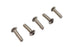 Colony Allen Button Head Screws Stainless Steel 1/4-20 X 7/8 inch - 73-0172