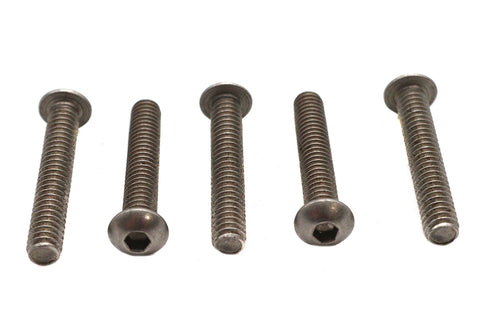 Colony Allen Button Head Screws Stainless Steel 1/4-20 X 1-1/2 inch - 73-0174