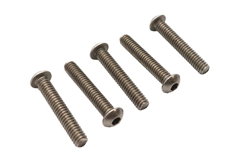 Colony Allen Button Head Screws Stainless Steel 1/4-20 X 1-1/2 inch - 73-0174