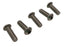 Colony Allen Button Head Screws Stainless Steel 5/16-18 X 1 inch - 73-0176