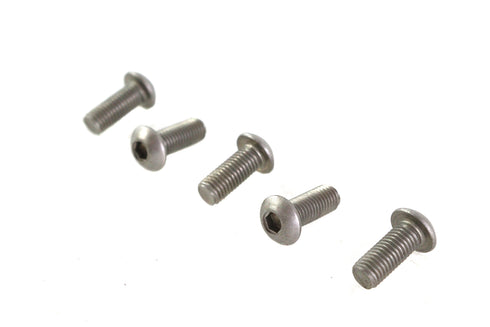 Colony Allen Button Head Screws Stainless Steel 1/4-24 X 5/8 inch - 73-0184