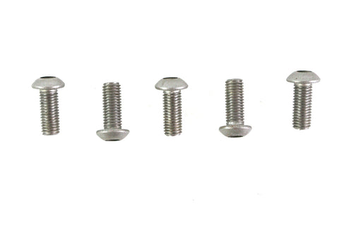 Colony Allen Button Head Screws Stainless Steel 1/4-24 X 5/8 inch - 73-0184