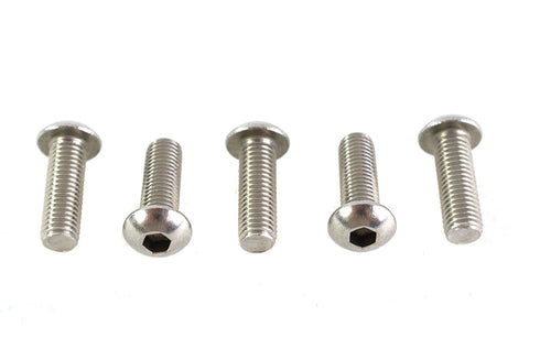 Colony Allen Button Head Screws Stainless Steel 1/4-28 X 3/4 inch - 73-0185