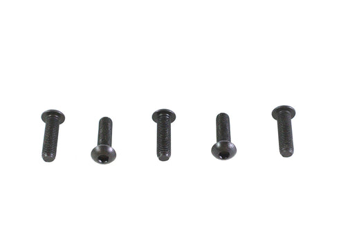 Colony Allen Button Head Screws Black 1/4-28 X 7/8 inch - 73-0186