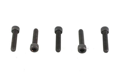 V-Twin 10-24 x 7/8 inch Allen Socket Cap Screw Black - 73-0189
