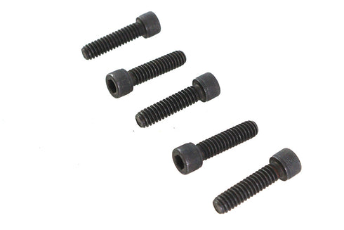 V-Twin 1/4 inch-20 x 1/2 inch Allen Socket Cap Screw Black - 73-0190