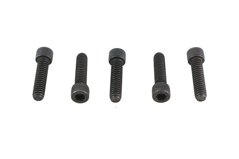 V-Twin 1/4 inch-20 X 1 inch Allen Socket Cap Screw Black - 73-0191
